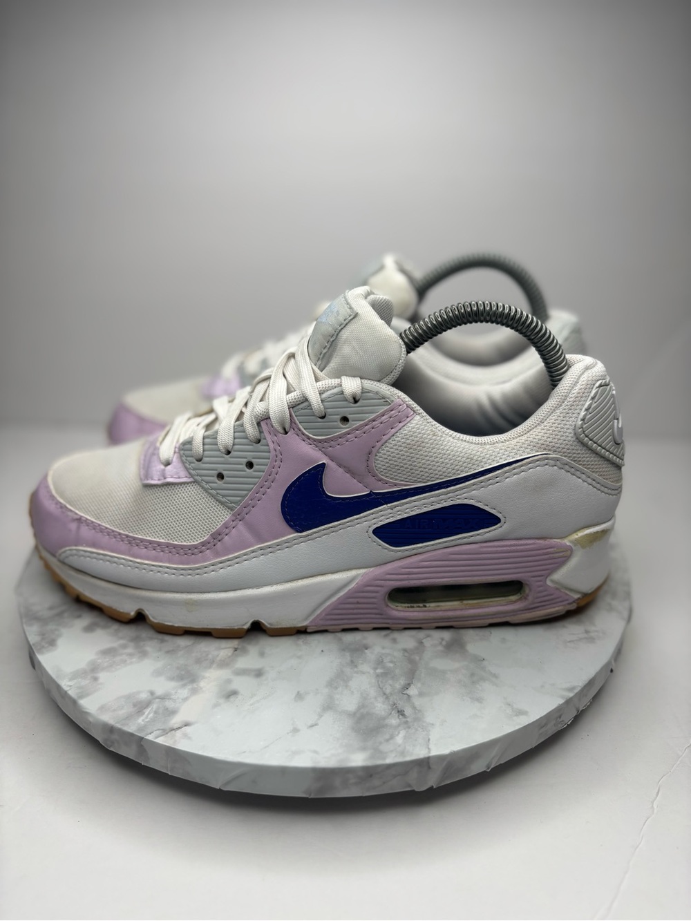 Size 8.5 - Nike Air Max 90 White Doll W